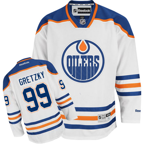 Herren Edmonton Oilers Eishockey Trikot Wayne Gretzky #99 Reebok Auswärts